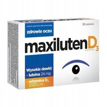 MAXILUTEN D3 30 TABLETEK zdjęcie 2