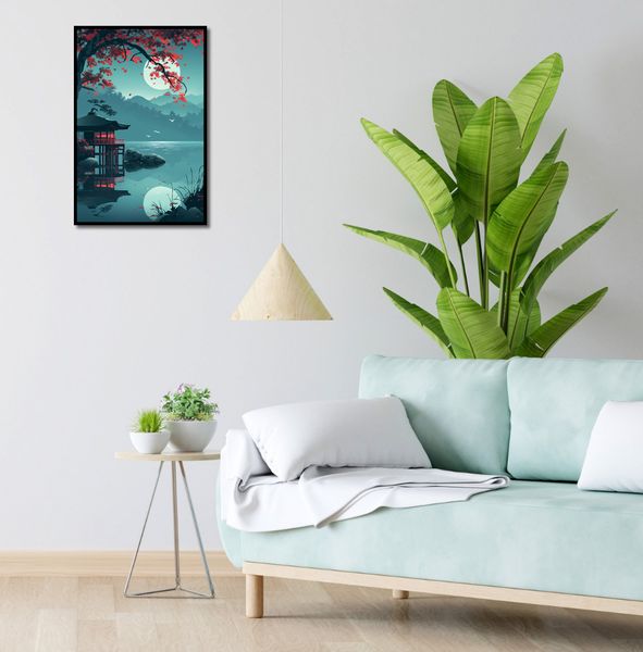 Plakat 40x60cm Japoński Pawilon zdjęcie 4
