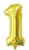 BALONY FOLIOWE CYFERKI BALON FOLIOWY CYFRA 1 80CM