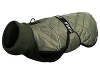 Wodoodporna kurtka ocieplana z golfem dla psa Chaba Kubrak Chic 3XL khaki