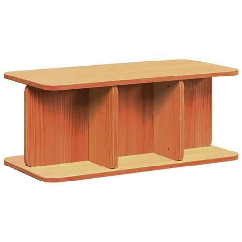 Stolik kawowy Woskowy brąz 80 x 39.5 x 33.5 cm na Arena.pl