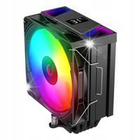 Chłodzenie CPU Rampage OCTAGONC70-BLACK LGA1700/AM5 LCD 120mm ARGB
