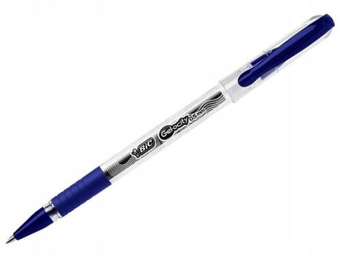 BIC GEL-OCITY STIC Długopis żelowy ze skuwką 0.5mm niebieski 10 SZTUK na Arena.pl