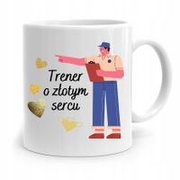 Dla Trenera Trenerki Gym Siłownia Kubek Prezent Z Nadrukiem Ze Zdjęciem