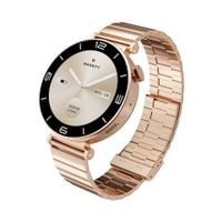 Smartwatch GARETT Rose Różowe złoto Stalowy AMOLED ZEGAREK DAMSKI