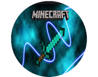 Opłatek na tort Minecraft