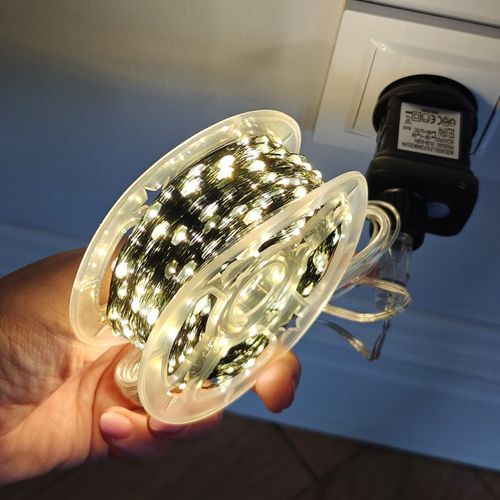 zewnętrzne/ wewnętrzne lampki choinkowe drucik 500 led 50m na Arena.pl