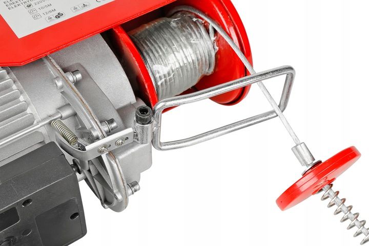 WYCIĄGARKA ELEKTRYCZNA WCIĄGARKA 800KG 2000W LINOW SUWNICA STEROWANA HJ207 zdjęcie 16