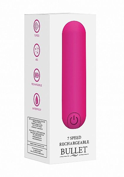 10 Speed Rechargeable Bullet - Pink zdjęcie 2