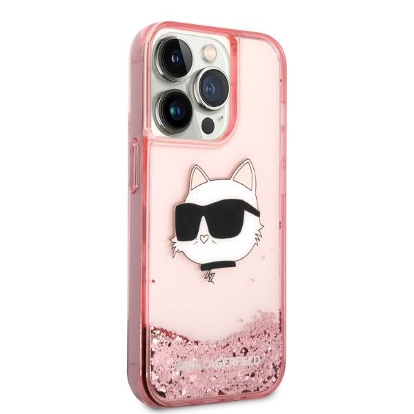 Etui Karl Lagerfeld do iPhone 14 Pro Max, Różowy zdjęcie 4