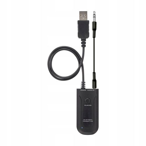 Nadajnik TRANSMITER adapter Bluetooth audio Jack 3.5 mm technologia AptX na Arena.pl