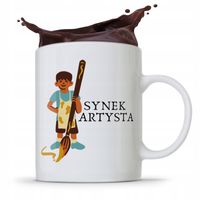 Kubek Prezent Dla Syna Dziecka Synek Artysta Z Nadrukiem Ze Zdjęciem