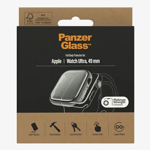 Etui PanzerGlass Full Body na Apple Watch Ultra 49mm - przezroczyste na Arena.pl