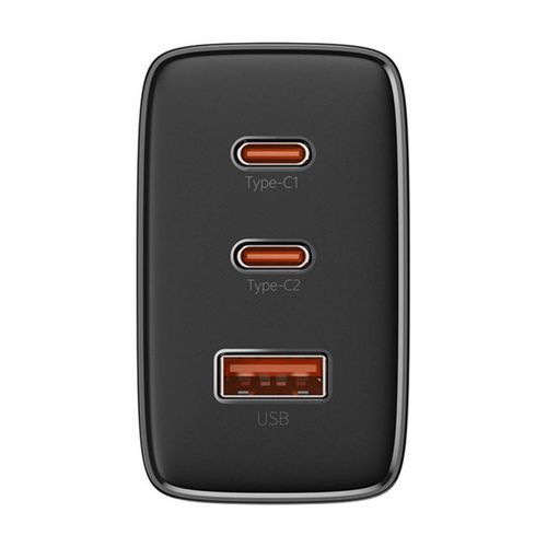 ładowarka sieciowa baseus os-cube pro 2xusb-c + usb, 65w (czarna) na Arena.pl