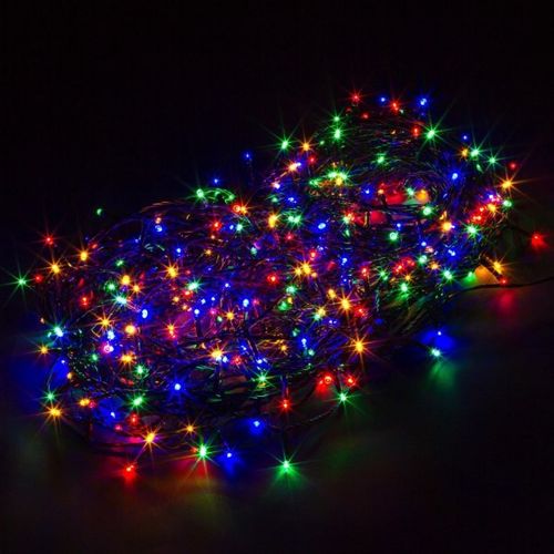 Lampki 100 LED VOLTRONIC kolorowy, programator, zasilacz na Arena.pl