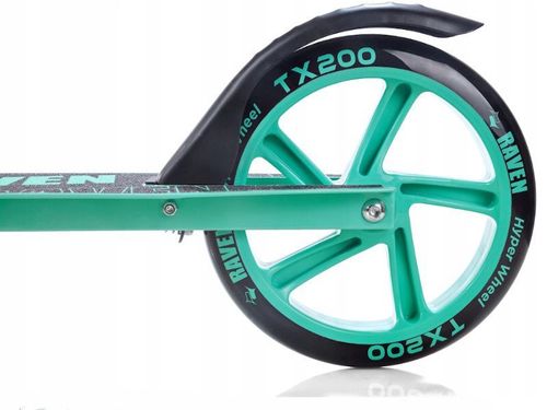 Hulajnoga Raven Straight Black Mint 200mm z hamulcem na Arena.pl