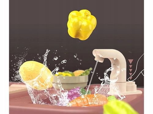 Kuchenka dla Dzieci Kuchnia Zabawkowa MAŁY KUCHARZ Dźwięk PARA Światło LED na Arena.pl