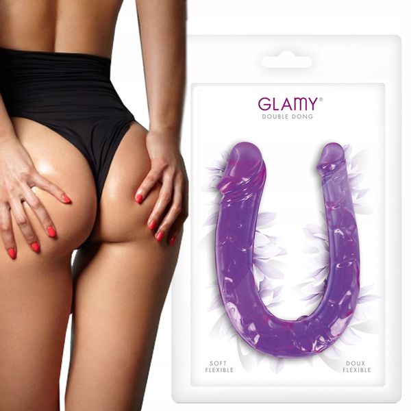 Dildo żelowe do podwójnej penetracji. Giętkie zdjęcie 2