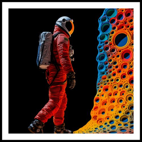 Plakat 60x60cm Eksplorator Nowych Światów na Arena.pl