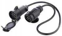 ADAPTER 13/7 GNIAZDA PRZYCZEPY WTYK PRZEJŚCIÓWKA
