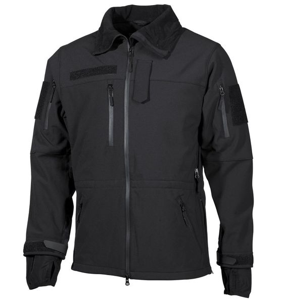 Kurtka typu soft shell "High Defence" czarna S zdjęcie 1