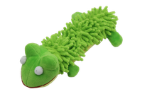 Zabawka dla psa szeleszcząca żaba z piszczałką 24,5x12 cm