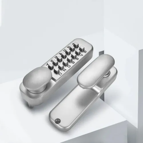 KLAMKA ZAMEK SZYFROWY MECHANICZNY KOD BEZ BATERII na Arena.pl