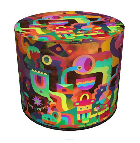 Pufa dekoracyjna Abstra na Arena.pl