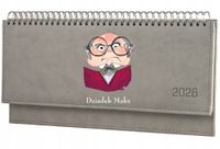 Terminarz dla dziadka twój tekst 2026 tygodniowy kalendarz leżący biurkowy