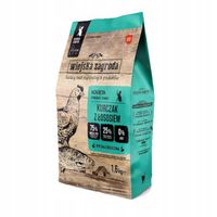 Wiejska Zagroda Kurczak z Łososiem 1,6kg dla kociąt sucha karma