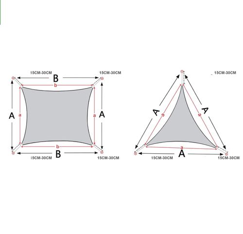 Żagiel ogrodowy przeciwsłoneczny Axt Shade 2x2 m wodoodporny antracyt na Arena.pl
