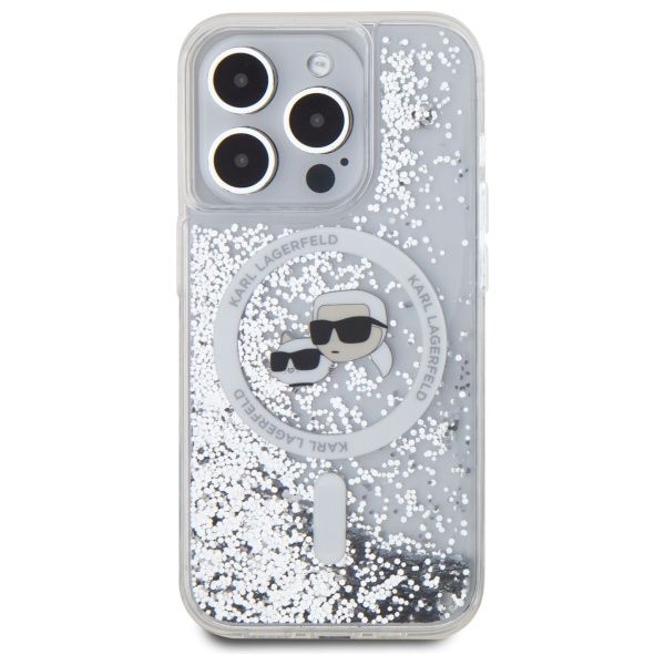 Etui Karl Lagerfeld do iPhone 15 Pro Max, Przezroczysty, MagSafe zdjęcie 3