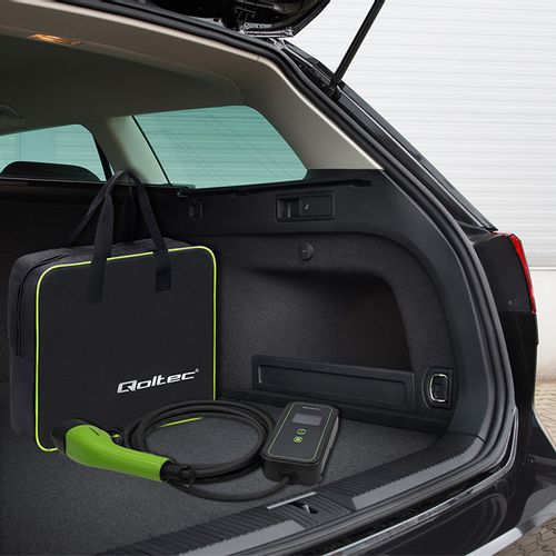 Qoltec Mobilna ładowarka do samochodów EV 2 w 1 typ2 | 3.5kW | 230V na Arena.pl