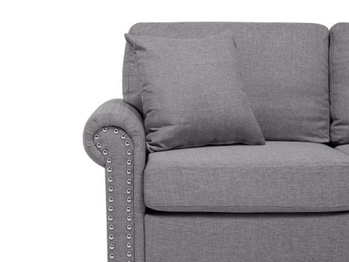 Sofa 3-osobowa jasnoszara OTRA na Arena.pl