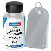 lakier zaprawkowy zaprawka samochodowy mazda 18g highlight silver metalik