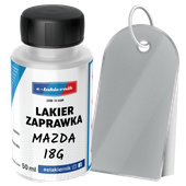 lakier zaprawkowy zaprawka samochodowy mazda 18g highlight silver metalik