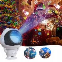 ŚWIĄTECZNY PROJEKTOR LED LASEROWY RZUTNIK REFLEKTOR NA DOM 16 MOTYWÓW