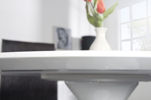 Stół tulip fi 100 - blat mdf biały na Arena.pl
