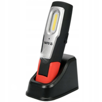 YATO LAMPA WARSZTATOWA LED COB 6W 600lm + 250lm AKU LI-ION 3.7V 2600mAh