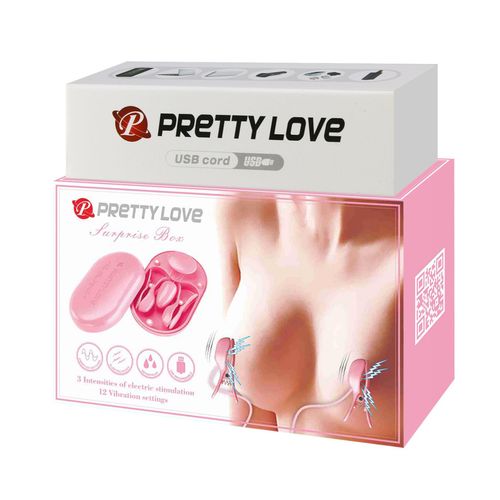 Pretty Love - Surprise Box Pink, 12 Vibration Functions 3 Electric Shock na Arena.pl