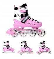 Rolki nils łyżworolki regulowane łyżwy 4w1 extreme r.S 31-34 regulacja