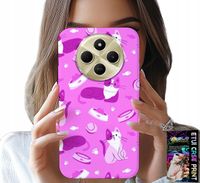 ETUI DO XIAOMI REDMI 14C 4G - LOVE CAT, WZORY Z KOTAMI KOTY, POKROWIEC