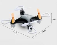 Mini Dron Kontroler-Etui Niebieski Frajda dla każdego!