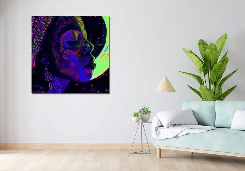 Obraz 100x100cm Gwiazda W Osobie zdjęcie 2