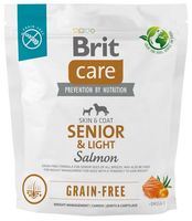 Brit Care Grain Free Senior & Light Salmon 1Kg