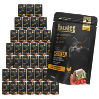 BULTI Superfood mokra karma dla kota Kurczak Kokos i Jagody 40x100g