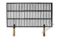 RUSZT Z RĄCZKAMI NR 10 - Z PRZEŚWITEM BARDZO DUŻY ŻELIWNY GRILL
