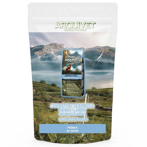 PRÓBKA Arquivet Original Senior & Light kurczak z ryżem 60g na Arena.pl