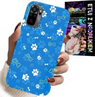 ETUI DO XIAOMI NOTE 10 / 10S - ŁAPKI KOŚCI PIES PATROL WZORY DLA DZIECI