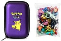Pokemon Etui 24 Pokemony Figurka Figurki Pudełko Opakowanie Pikachu